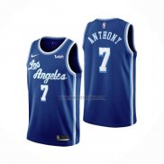 Camiseta Los Angeles Lakers Carmelo Anthony NO 7 Classic 2021 Azul