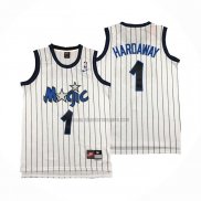 Camiseta Orlando Magic Anfernee Hardaway NO 1 Retro Blanco