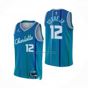 Camiseta Charlotte Hornets Kelly Oubre JR. NO 12 Ciudad 2021-22 Azul