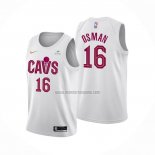 Camiseta Cleveland Cavaliers Cedi Osman NO 16 Association 2022-23 Blanco