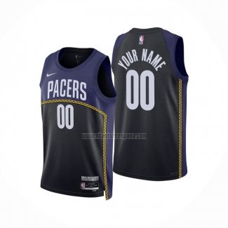 Camiseta Indiana Pacers Personalizada Ciudad 2022-23 Azul