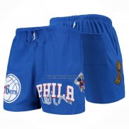 Pantalone Philadelphia 76ers Pro Standard Mesh Capsule Azul