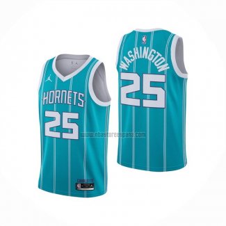 Camiseta Charlotte Hornets P.J. Washington NO 25 Icon 2020-21 Verde