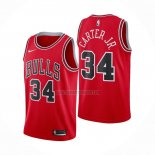 Camiseta Chicago Bulls Wendell Carter Jr. NO 34 Icon Rojo