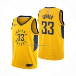 Camiseta Indiana Pacers Myles Turner NO 33 Statement Amarillo