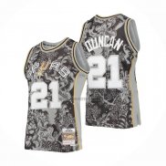 Camiseta San Antonio Spurs Tim Duncan NO 21 Special Year Of The Tiger Negro.