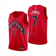 Camiseta Toronto Raptors Kyle Lowry NO 7 Icon 2020-21 Rojo