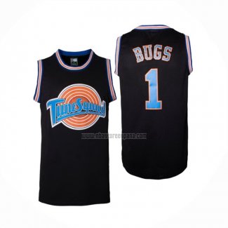 Camiseta Tune Squad Bugs Bunny NO 1 Negro