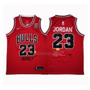 Camiseta Chicago Bulls Michael Jordan NO 23 Retro Rojo