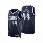 Camiseta Dallas Mavericks Davis Bertans NO 44 Statement 2022-23 Azul