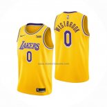 Camiseta Los Angeles Lakers Russell Westbrook NO 0 Icon 2020 Amarillo