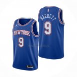 Camiseta New York Knicks RJ Barrett NO 9 Statement 2020-21 Azul