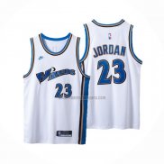 Camiseta Washington Wizards Michael Jordan NO 23 Classic 2022-23 Blanco