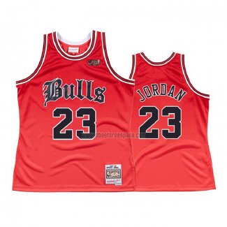 Camiseta Chicago Bulls Michael Jordan NO 23 Retro Rojo2