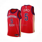 Camiseta New Orleans Pelicans Herbert Jones NO 5 Statement 2023-24 Rojo