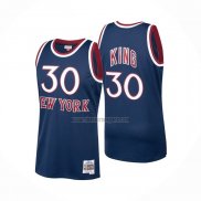 Camiseta New York Knicks Bernard King NO 30 Mitchell & Ness 1982-83 Azul