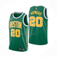 Camiseta Boston Celtics Gordon Hayward NO 20 Earned 2018-19 Verde