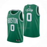 Camiseta Boston Celtics Jayson Tatum NO 0 Icon 2020-21 Verde