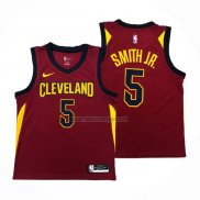 Camiseta Cleveland Cavaliers Dennis Smith Jr. NO 5 Icon 2018 Rojo