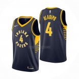 Camiseta Indiana Pacers Victor Oladipo NO 4 Icon Azul