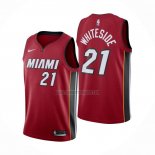 Camiseta Miami Heat Hassan Whiteside NO 21 Statement Rojo