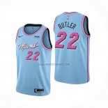 Camiseta Miami Heat Jimmy Butler NO 22 Ciudad Azul