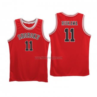 Camiseta Shohoku Rukawa NO 11 Rojo