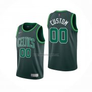 Camiseta Boston Celtics Personalizada Earned 2020-21 Verde