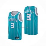 Camiseta Charlotte Hornets Terry Rozier III NO 3 Icon 2020-21 Verde