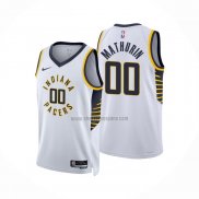 Camiseta Indiana Pacers Bennedict Mathurin NO 00 Association 2022-23 Blanco