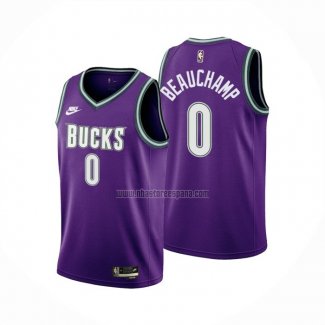 Camiseta Milwaukee Bucks Marjon Beauchamp NO 0 Classic 2022-23 Violeta