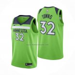 Camiseta Minnesota Timberwolves Karl-Anthony Towns NO 32 Statement Verde