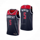 Camiseta Washington Wizards Cassius Winston NO 5 Association 2020-21 Azul