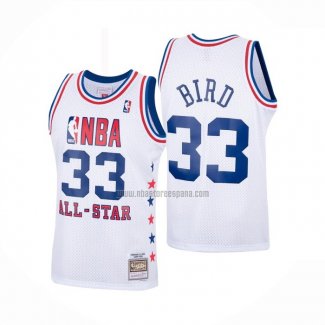 Camiseta All Star 1985 Larry Bird NO 33 Blanco