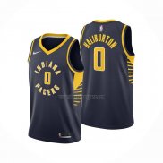 Camiseta Indiana Pacers Tyrese Haliburton NO 0 Icon 2022-23 Azul