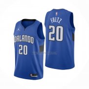 Camiseta Orlando Magic Markelle Fultz NO 20 Statement 2020-21 Azul