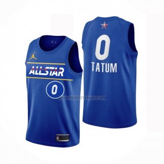 Camiseta All Star 2021 Boston Celtics Jayson Tatum NO 0 Azul