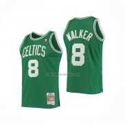 Camiseta Boston Celtics Antoine Walker NO 8 Hardwood Classics 2000-01 Verde