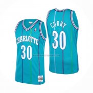 Camiseta Charlotte Hornets Dell Curry NO 30 Mitchell & Ness Verde