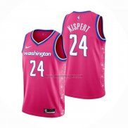 Camiseta Washington Wizards Corey Kispert NO 24 Ciudad 2022-23 Rosa