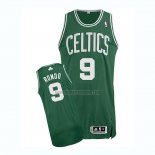 Camisetas Boston Celtics Rajon Rondo NO 9 Verde