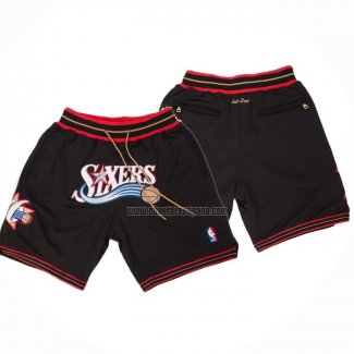 Pantalone Philadelphia 76ers Just Don Negro