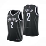 Camiseta Brooklyn Nets Blake Griffin NO 2 Icon 2020-21 Negro