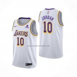 Camiseta Los Angeles Lakers DeAndre Jordan NO 10 Association 2021-22 Blanco