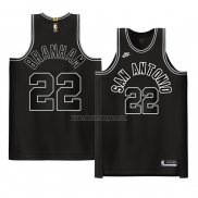 Camiseta San Antonio Spurs Malaki Branham NO 22 Classic Autentico 2022-23 Negro