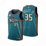 Camiseta Detroit Pistons Marvin Bagley III NO 35 Classic 2022-23 Verde