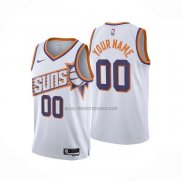 Camiseta Phoenix Suns Personalizada Association 2023-24 Blanco