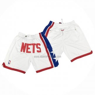 Pantalone Brooklyn Nets Just Don 2019 Blanco