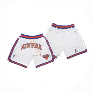 Pantalone New York Knicks Just Don Blanco