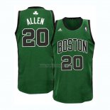 Camisetas Boston Celtics Ray Allen NO 20 Verde1